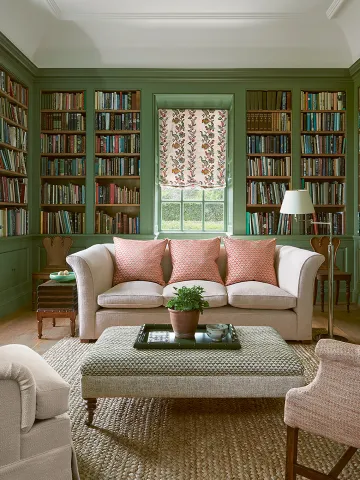 Colefax & Fowler - livingroom green