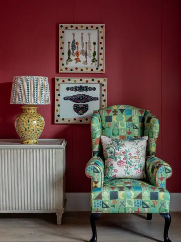 GPJ Baker - Kit Kemp Fabric collection - Sitting Room