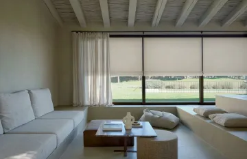 Smartshade Sand Gold Roman Blind