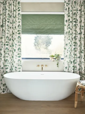 Villa Nova - Reverie P Bathroom Plain blinds & Curtains floral