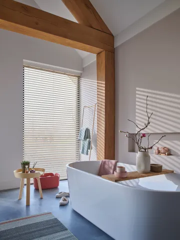 Luxaflex Bathroom Wood Blinds