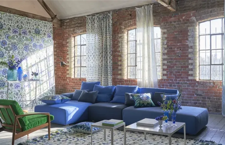 Designers Guild -  Living Room Blue